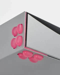 Medizinkästchen Blistra Capsule (2025) silber/rosa – Bild 3