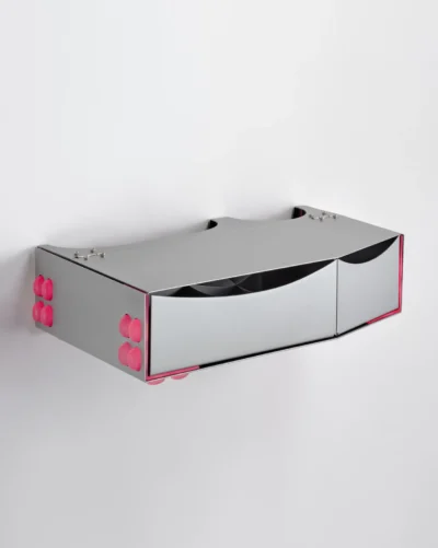 Medizinkästchen Blistra Capsule (2025) silber/rosa