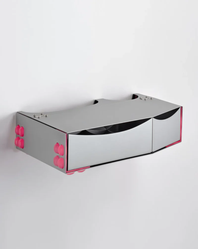 Medizinkästchen Blistra Capsule (2025) silber/rosa